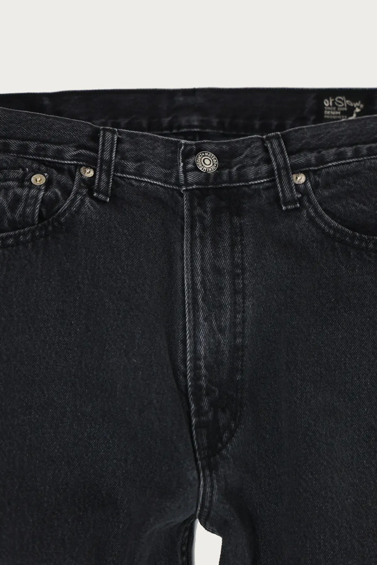 101 Dad's Fit Denim - Black Denim Stone