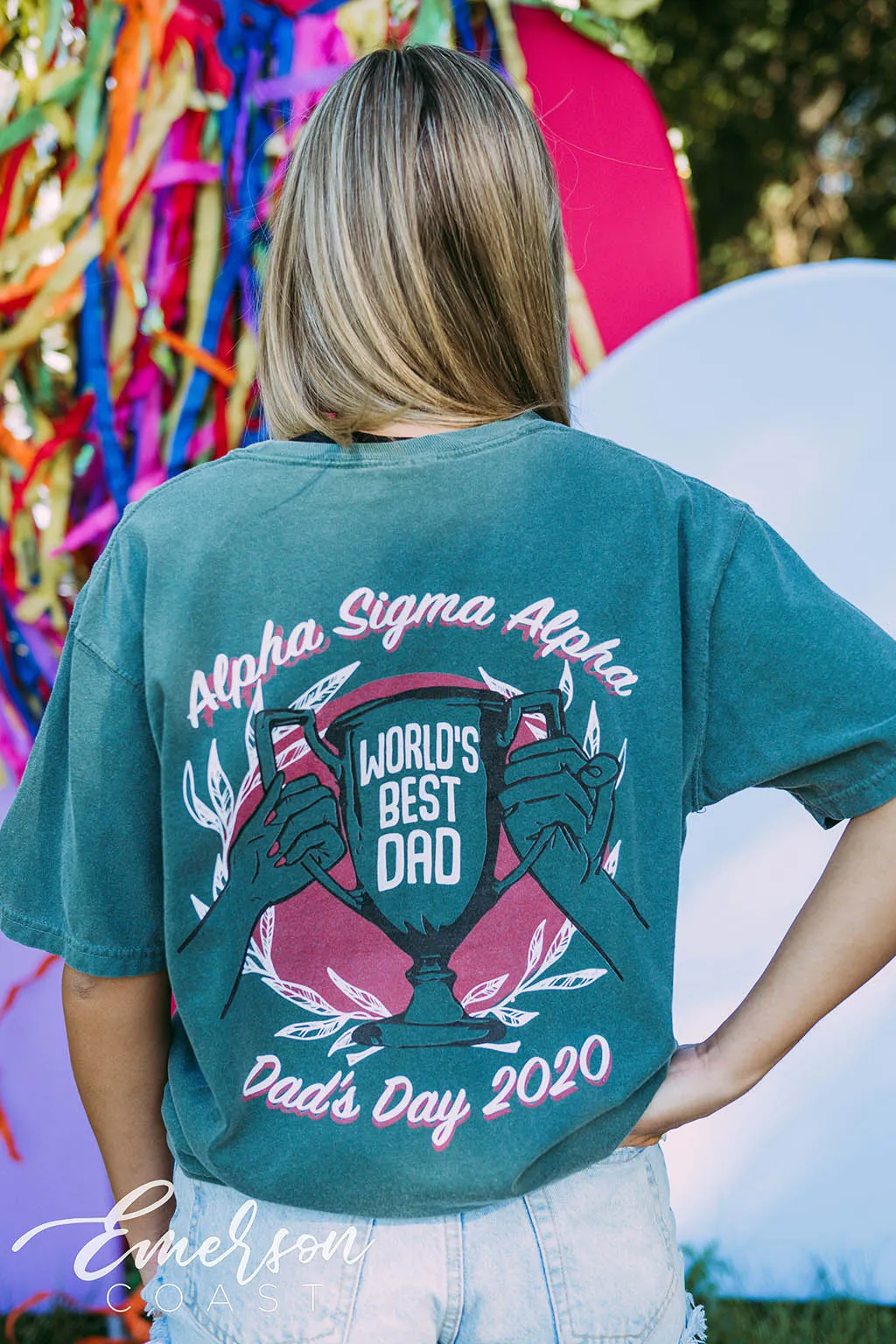 Alpha Sigma Alpha Dads Day Trophy Tee