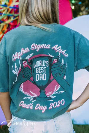 Alpha Sigma Alpha Dads Day Trophy Tee