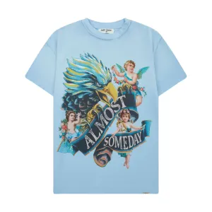 Banner Tee Sun Fade Blue