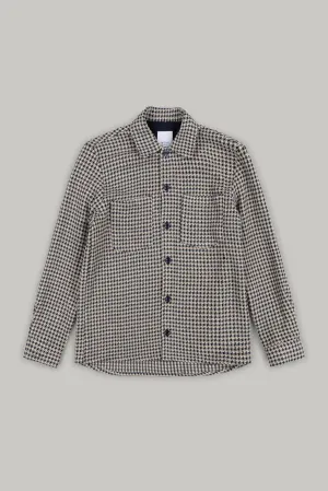 Bart Overshirt - Ecru Sky Check