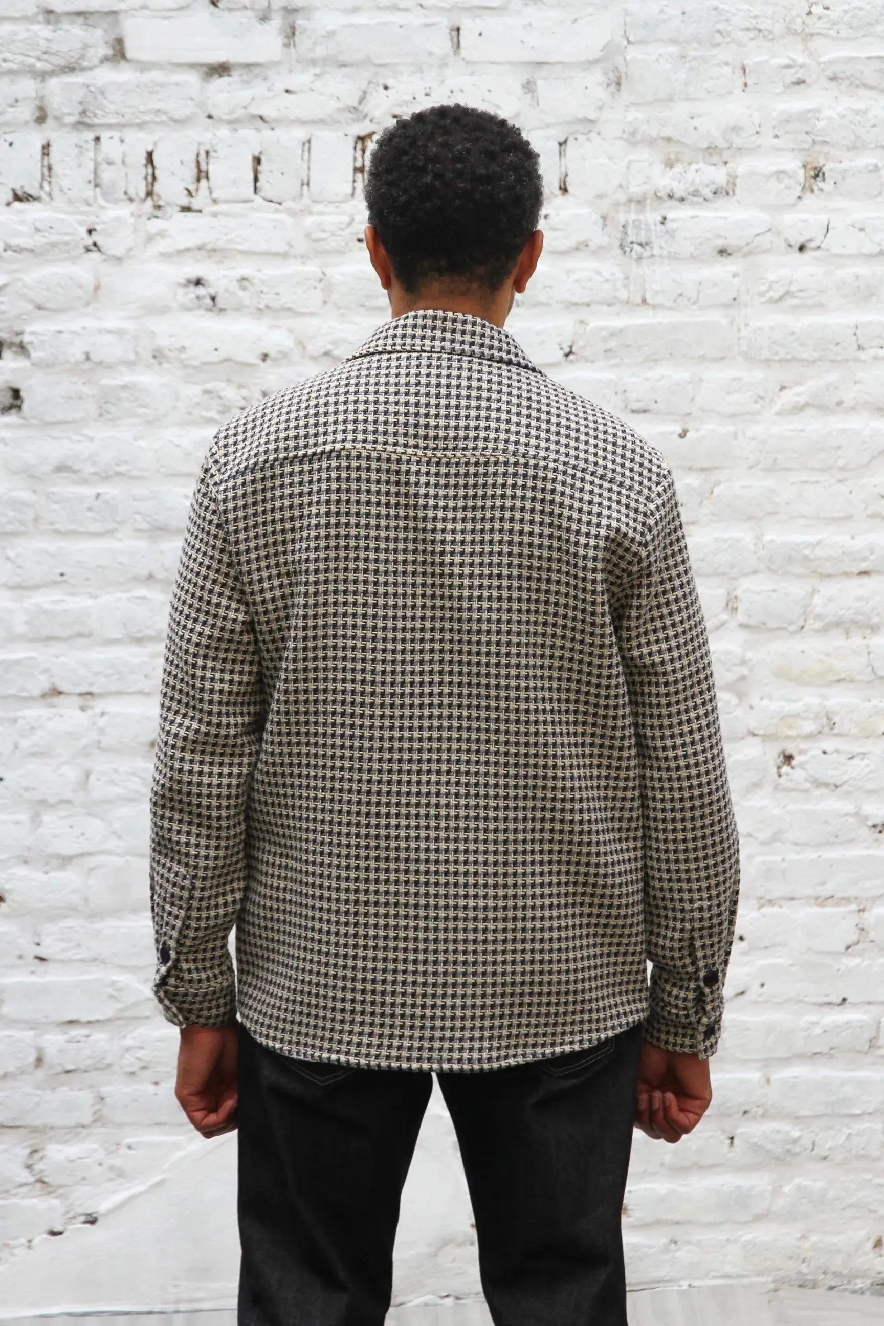 Bart Overshirt - Ecru Sky Check