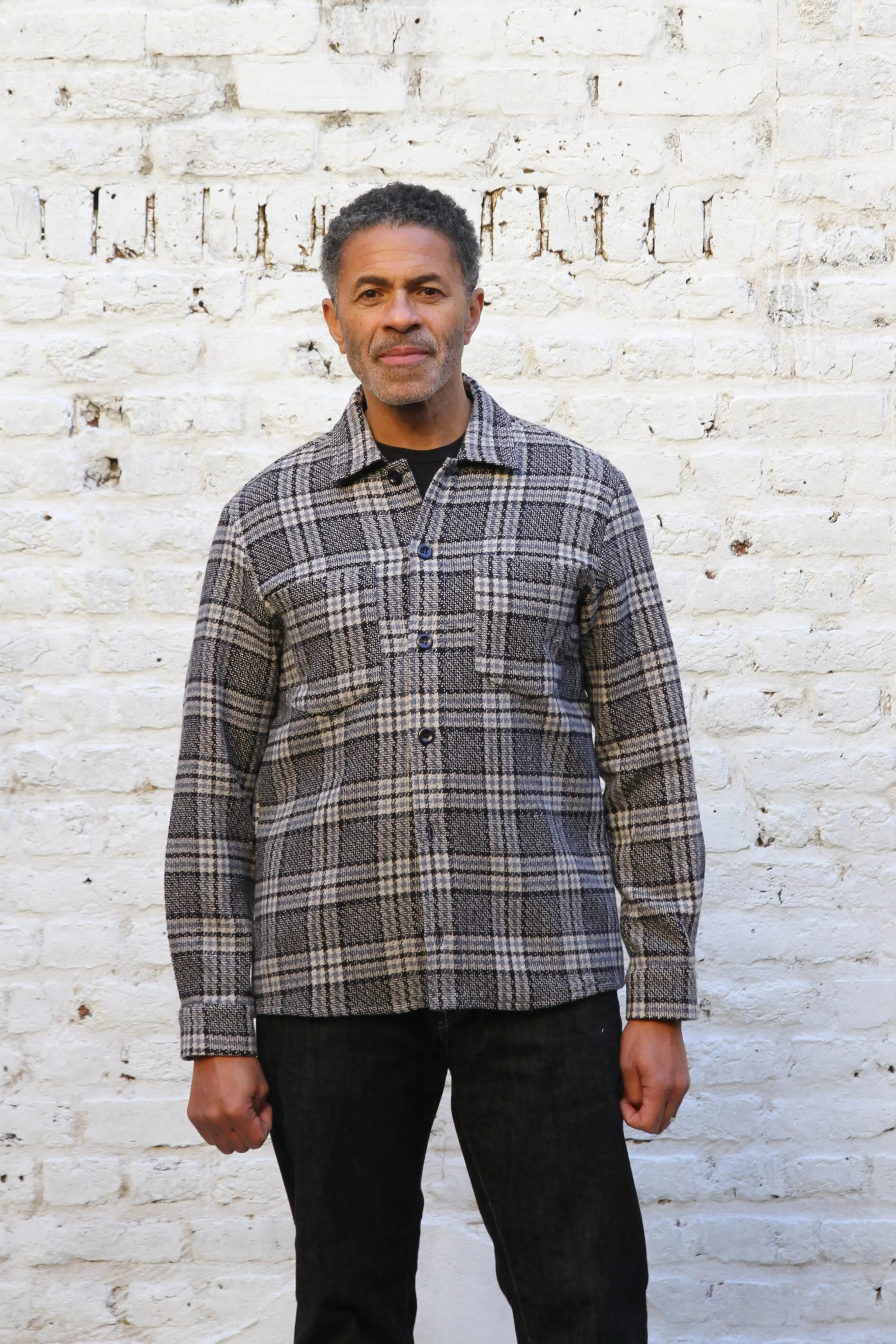 Bart Overshirt - Navy Check