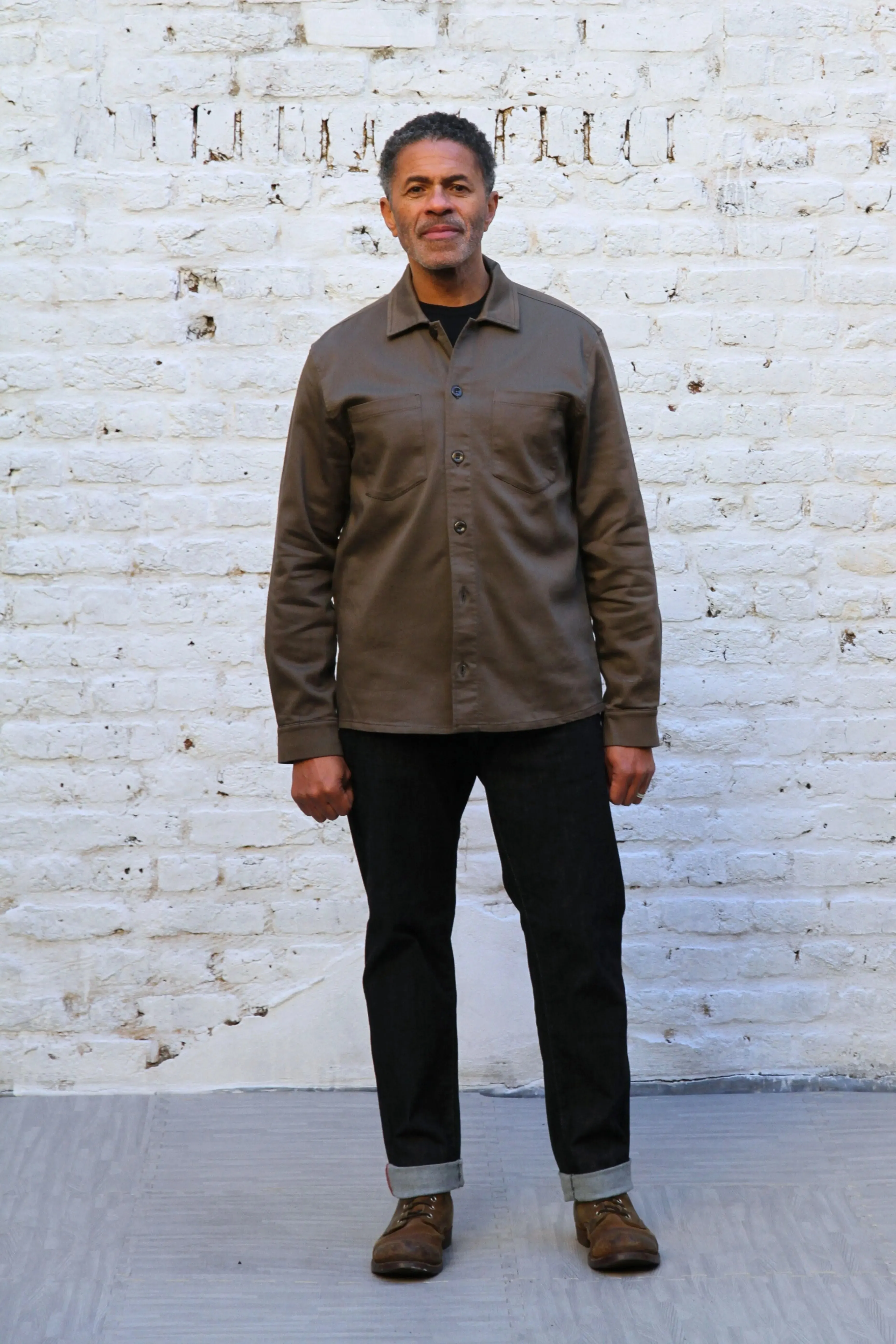 Bart Superflex Overshirt - Mushroom