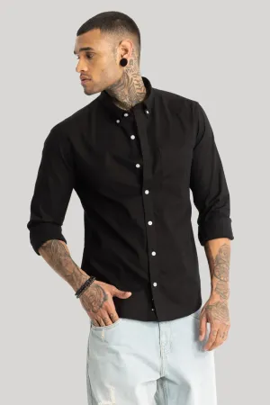 Black Oxford Shirt