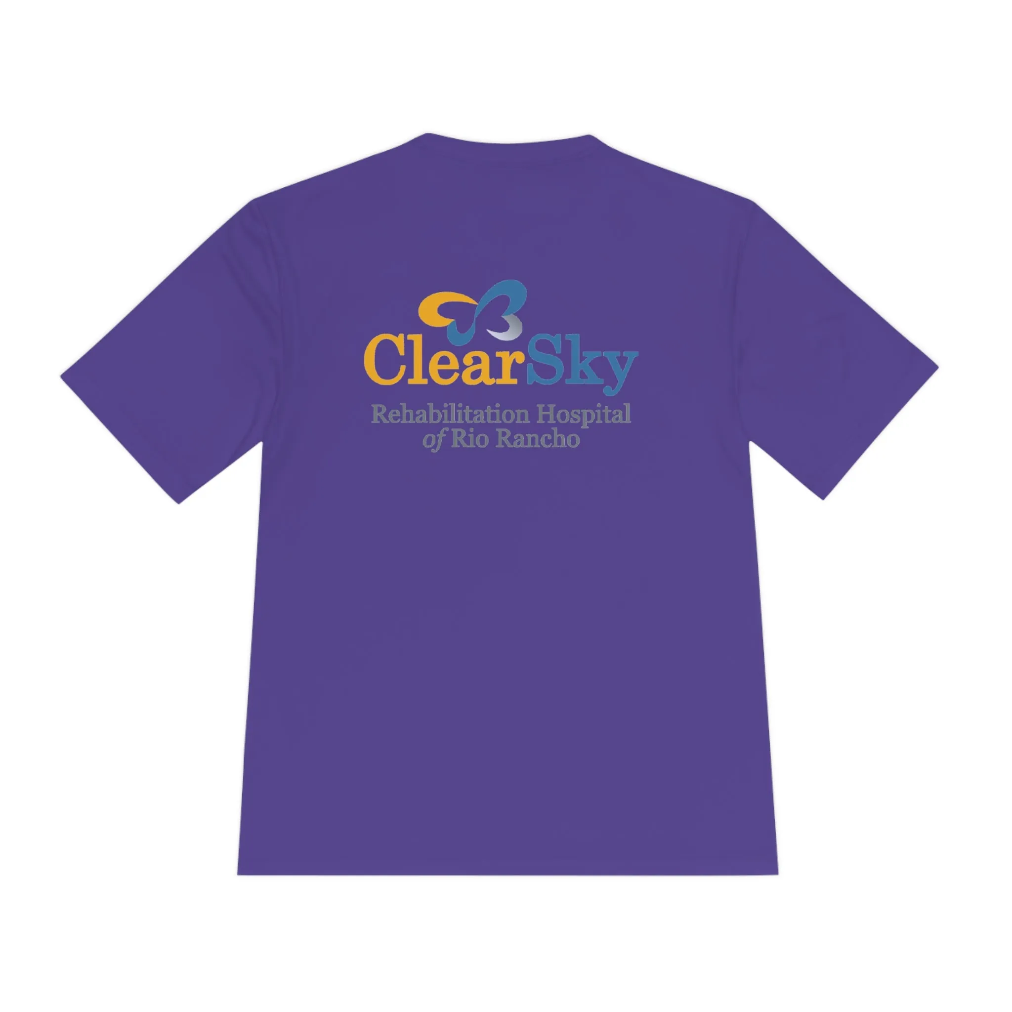 ClearSky Rehabilitation Hospital [Rio Rancho] [Front/Back Logo] | Unisex Moisture Wicking Tee