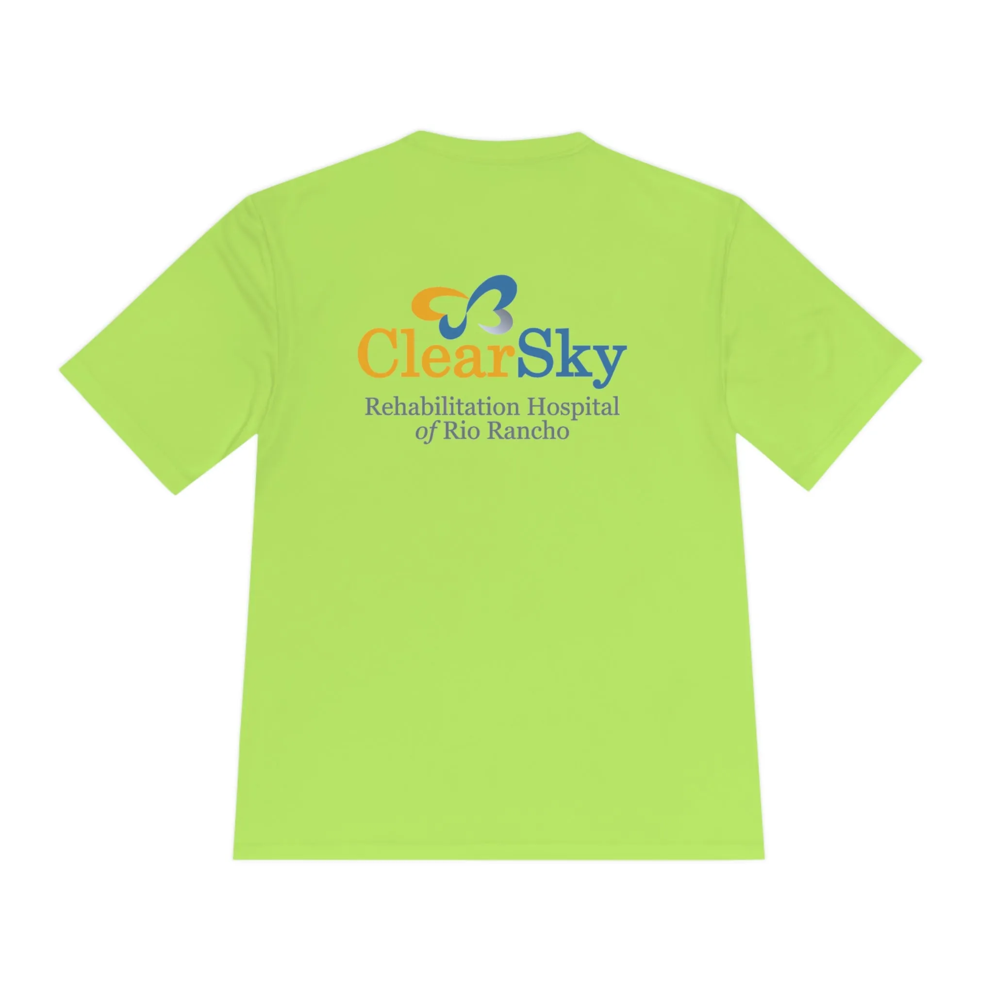 ClearSky Rehabilitation Hospital [Rio Rancho] [Front/Back Logo] | Unisex Moisture Wicking Tee