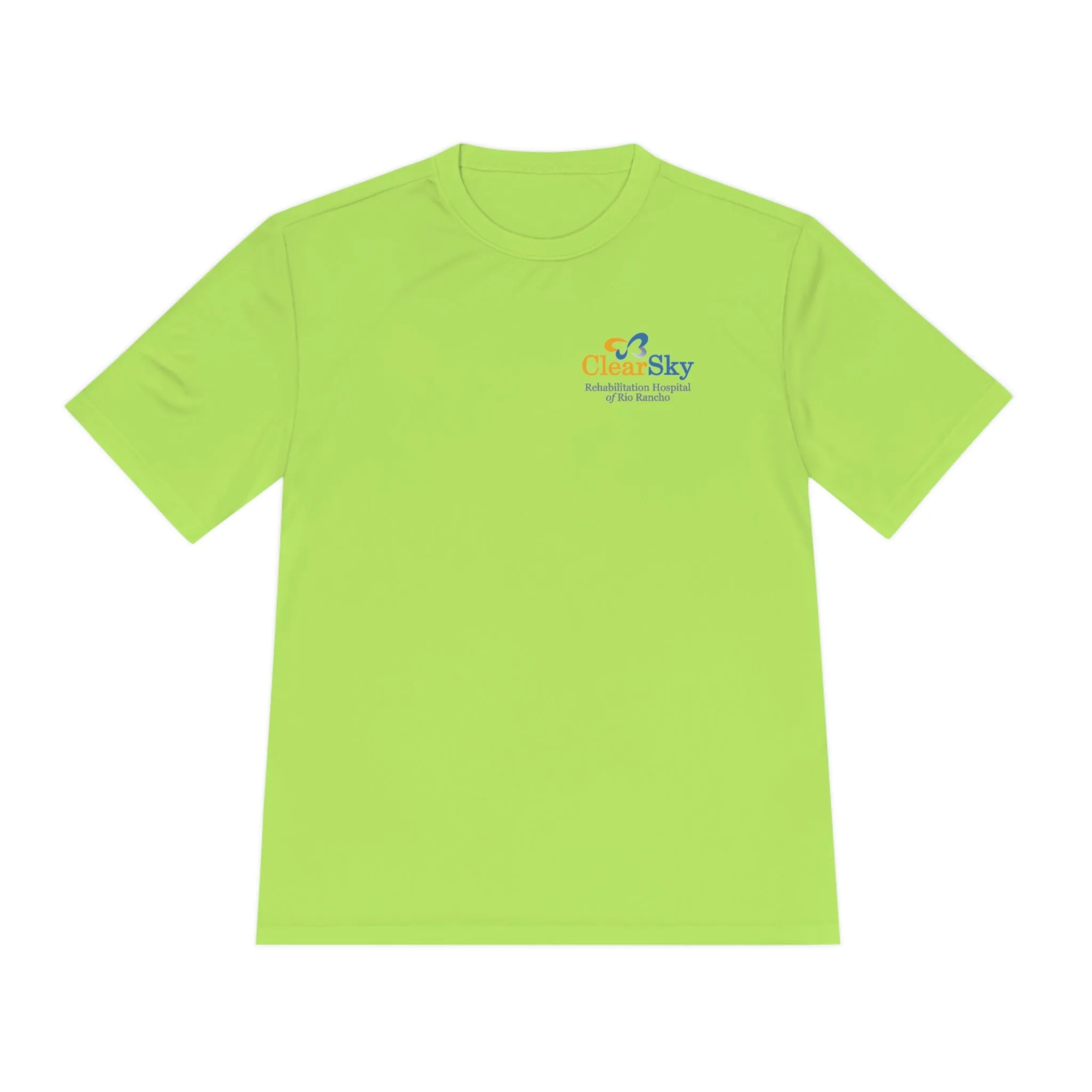 ClearSky Rehabilitation Hospital [Rio Rancho] [Front/Back Logo] | Unisex Moisture Wicking Tee