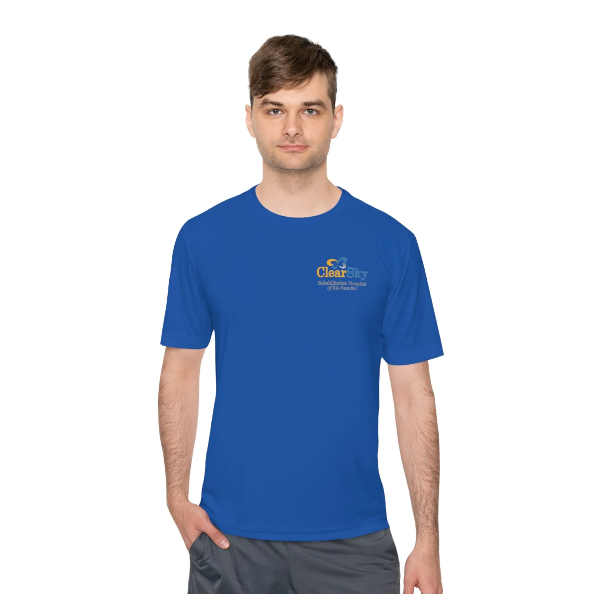 ClearSky Rehabilitation Hospital [Rio Rancho] [Front/Back Logo] | Unisex Moisture Wicking Tee