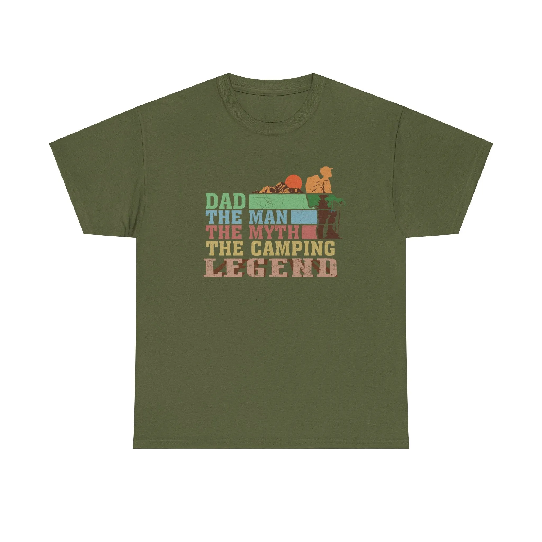 Dad The Camping Legend |  Cotton Tee