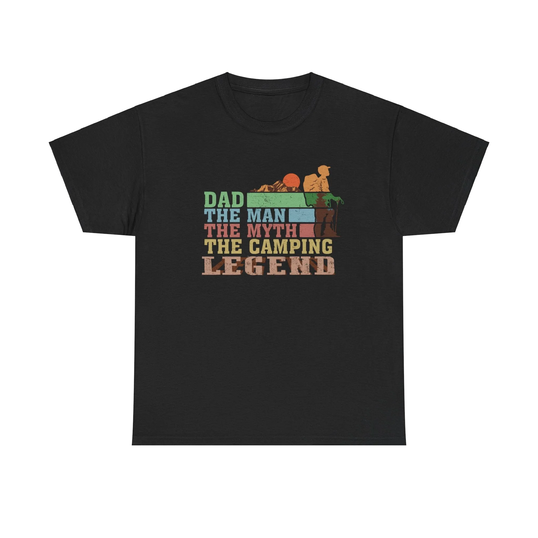 Dad The Camping Legend |  Cotton Tee