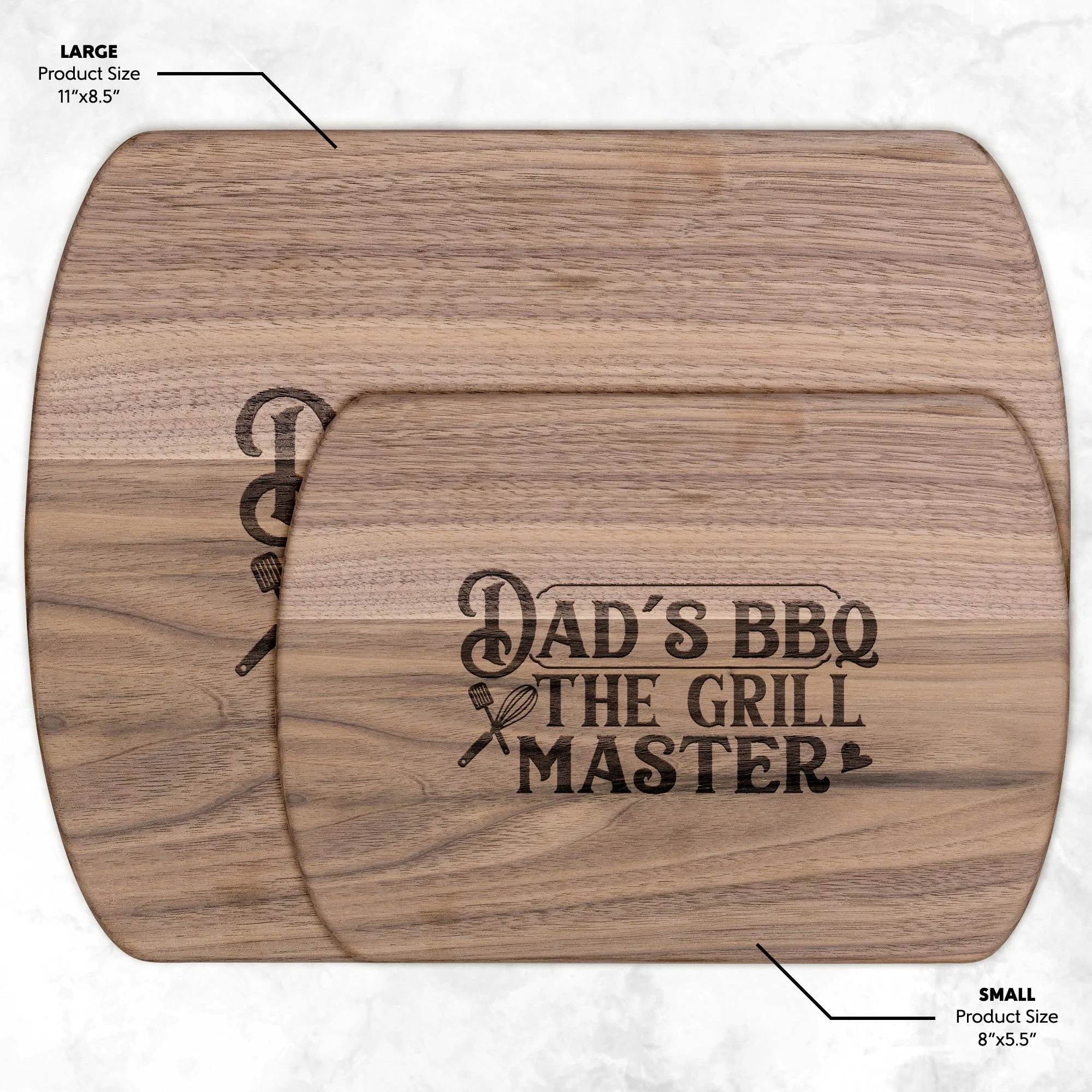 Dad's BBQ Master Cutting Board