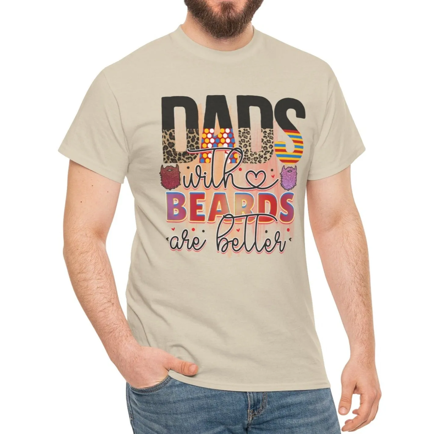 Dad's with Beards |  Cotton Tee