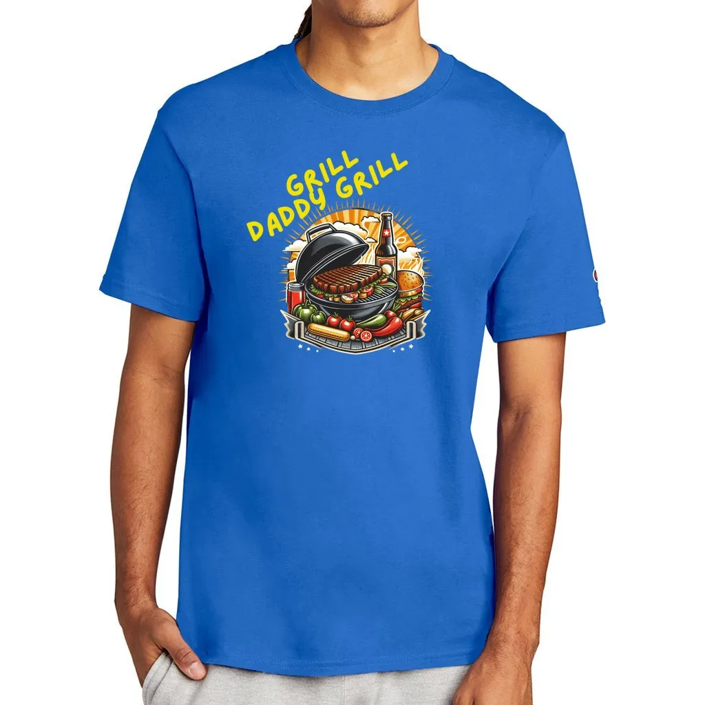 Grill Daddy Grill Men's Champion T-shirt| Great Father's Day Gift