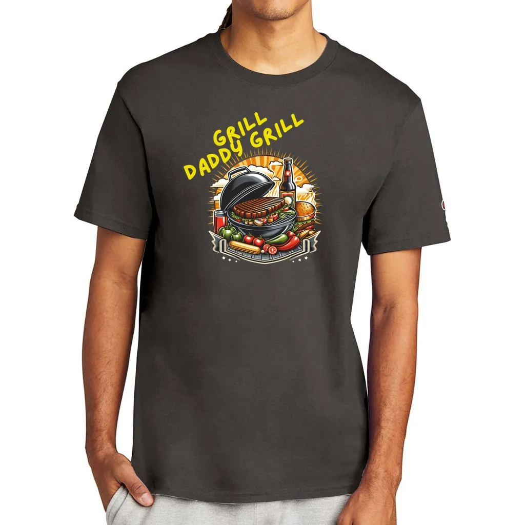 Grill Daddy Grill Men's Champion T-shirt| Great Father's Day Gift