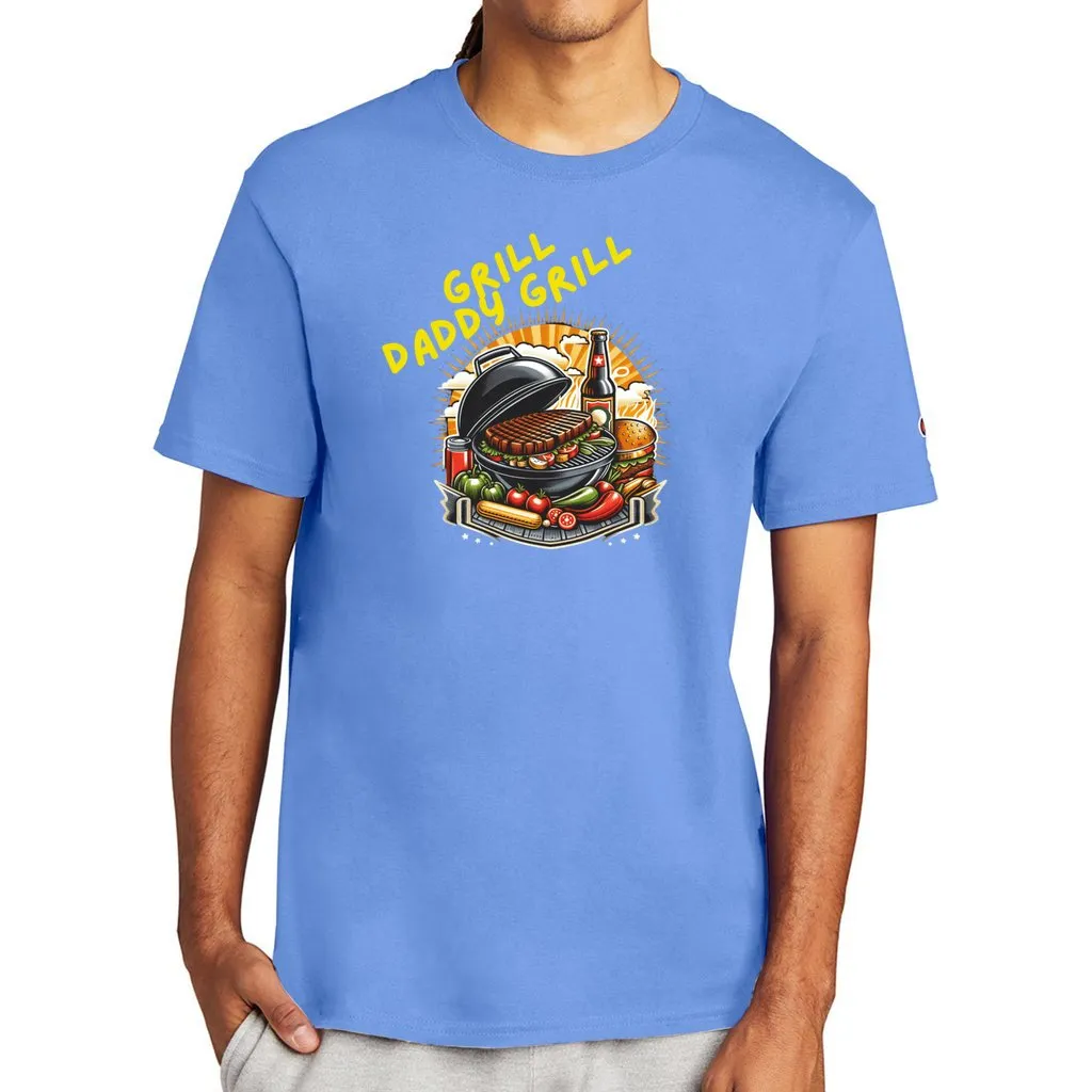 Grill Daddy Grill Men's Champion T-shirt| Great Father's Day Gift