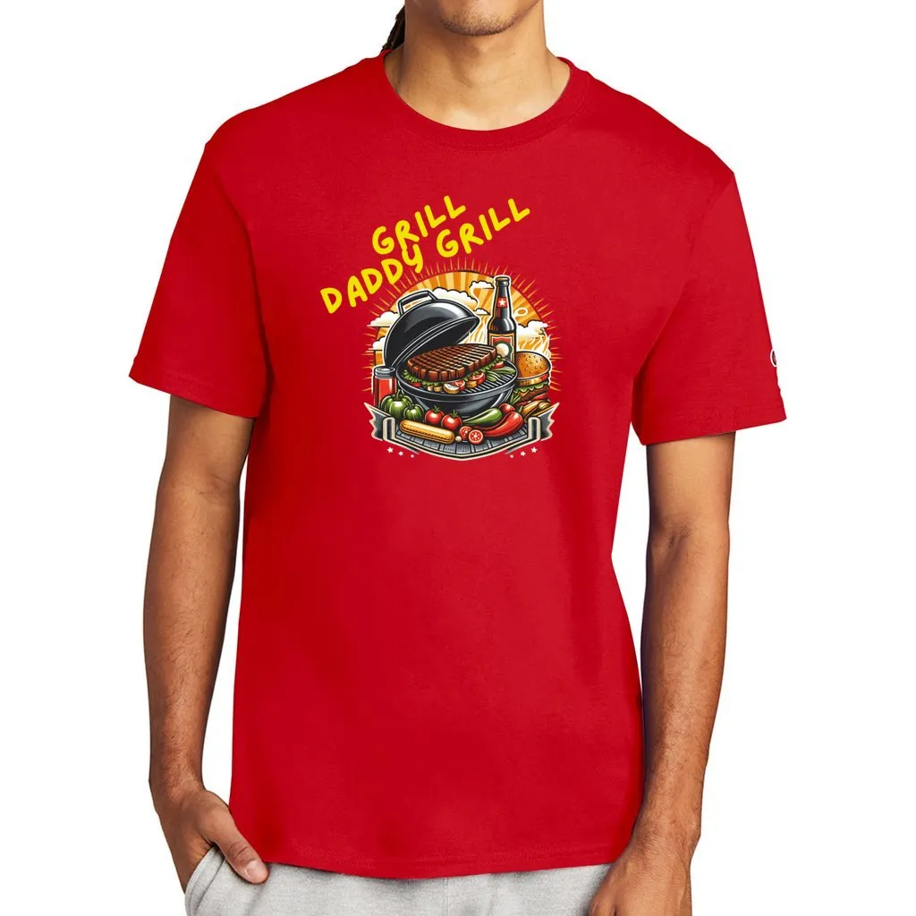 Grill Daddy Grill Men's Champion T-shirt| Great Father's Day Gift