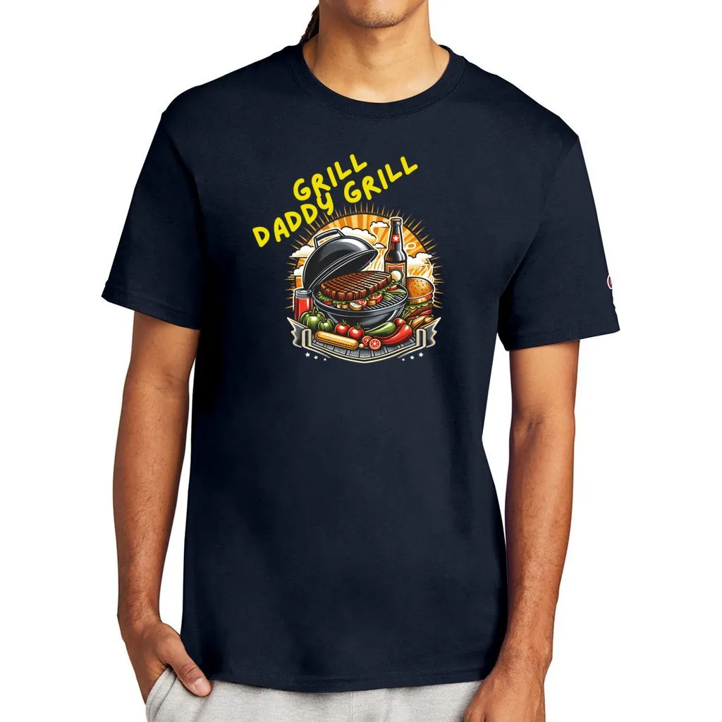 Grill Daddy Grill Men's Champion T-shirt| Great Father's Day Gift