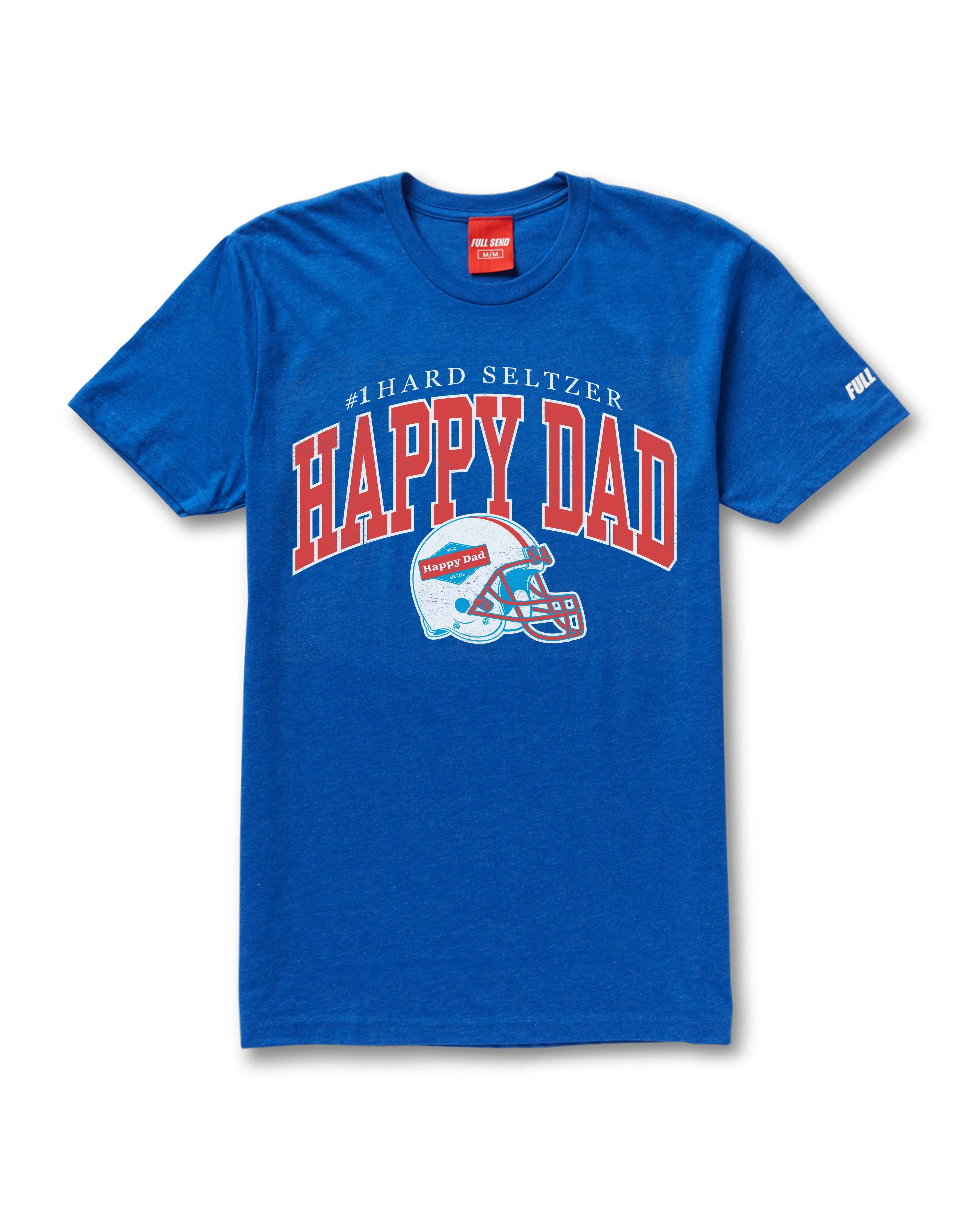 Happy Dad Football Tee