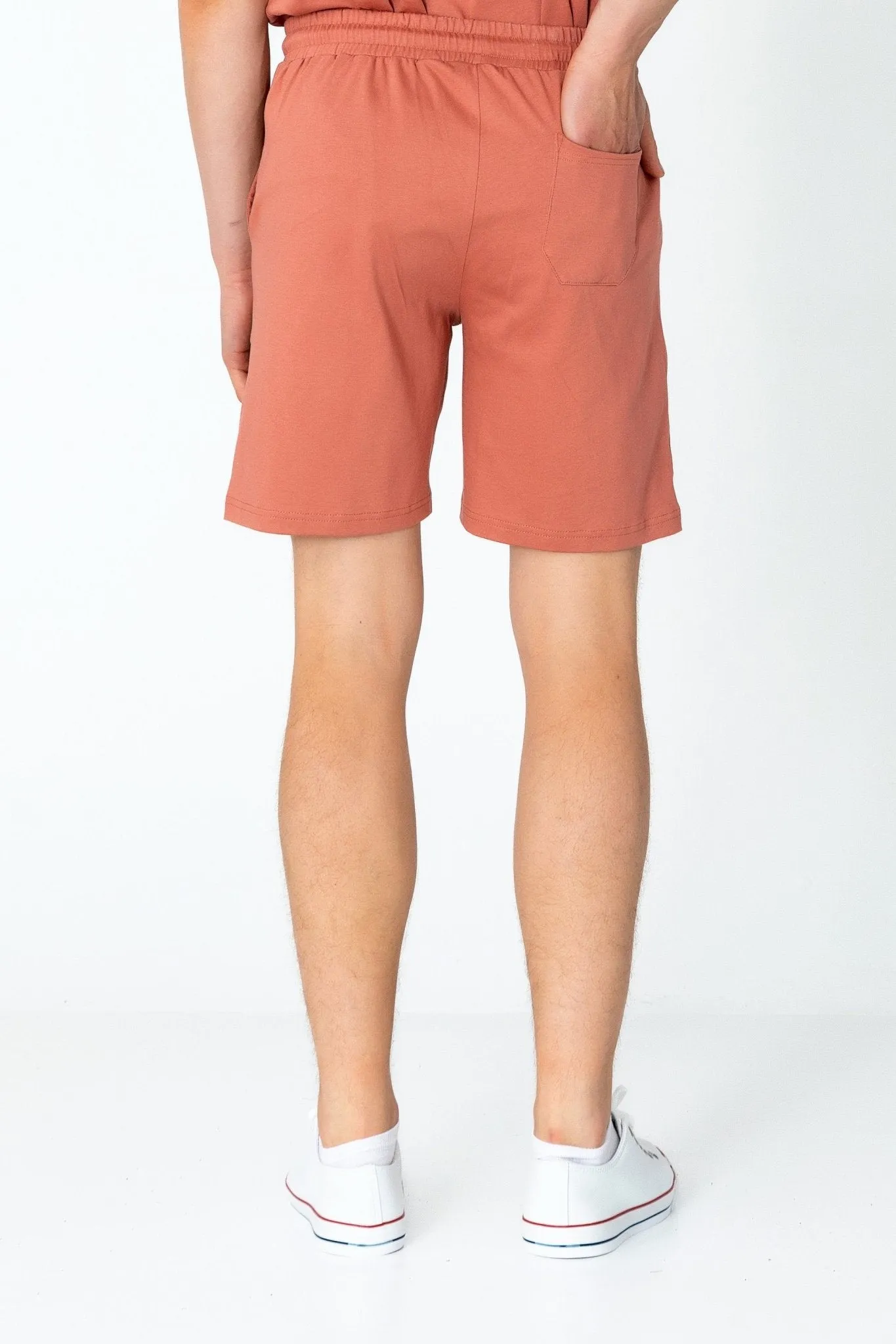 Lightweight Cotton Shorts - Rose