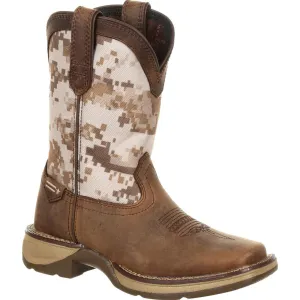 Lil' Rebel™ by Durango® Little Kids Desert Camo Western Boot