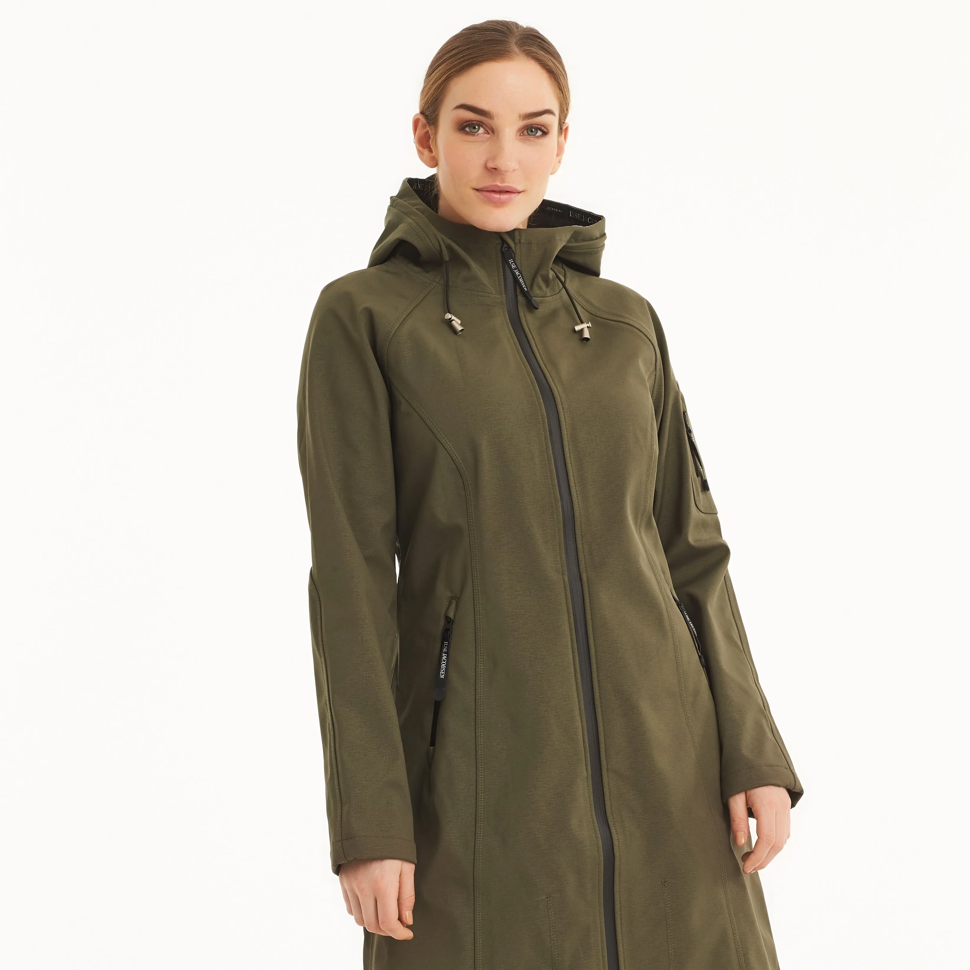 Long Raincoat 37L - Army