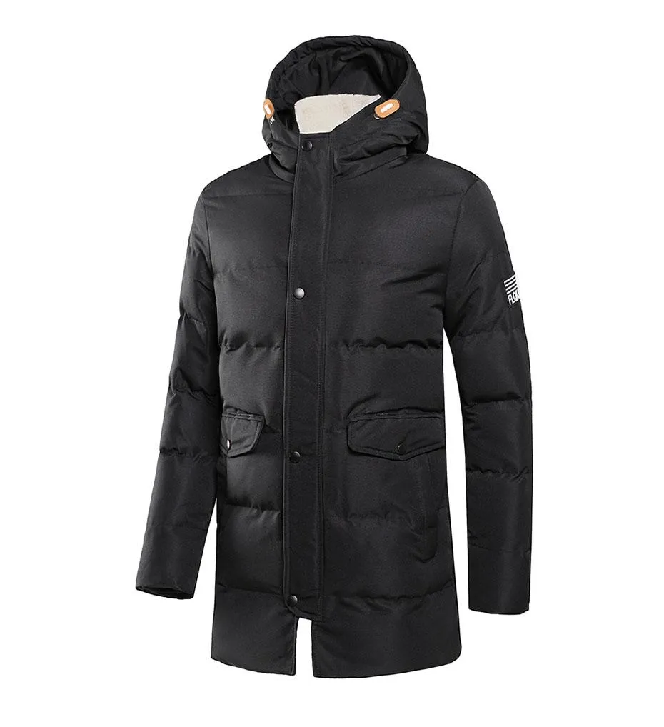 Luxury Hooded Long Winter Parka