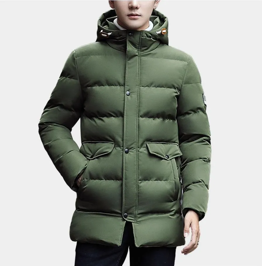 Luxury Hooded Long Winter Parka