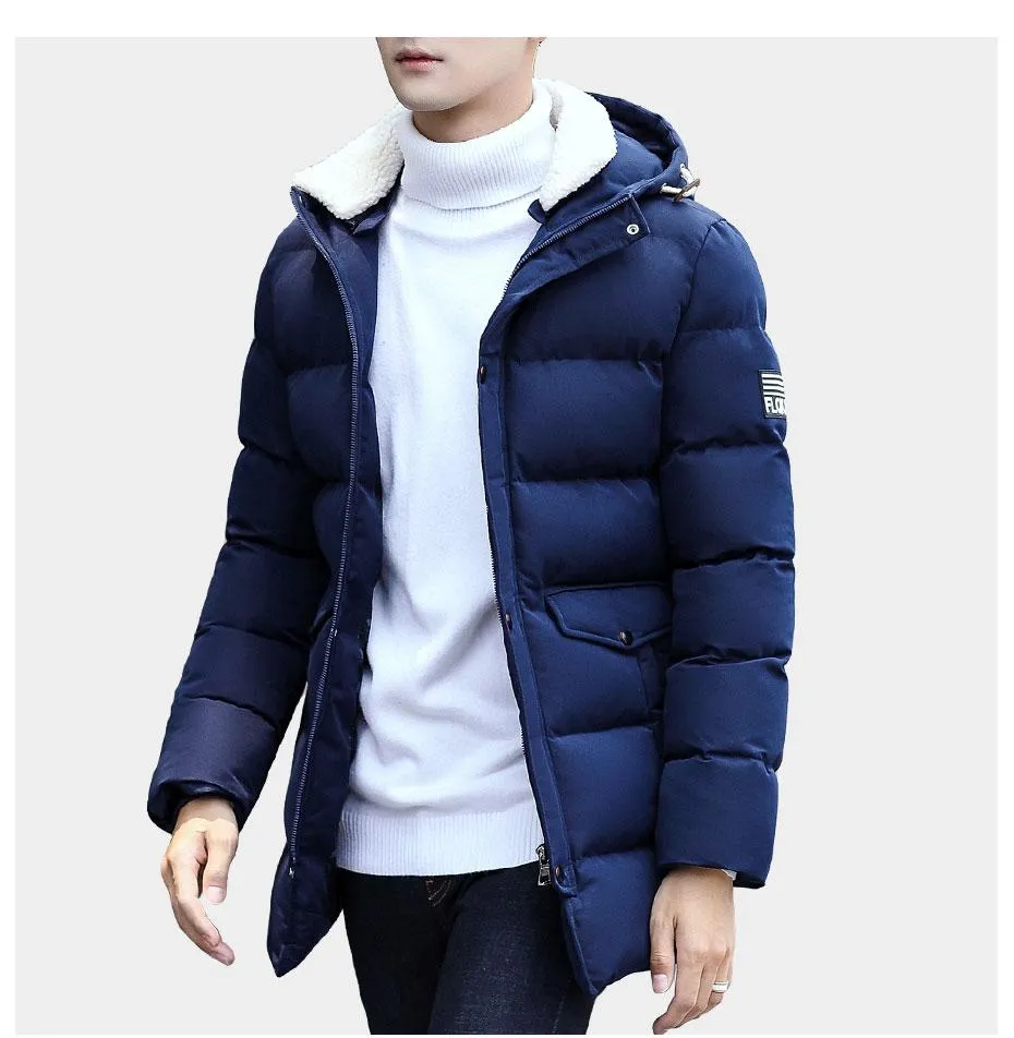 Luxury Hooded Long Winter Parka