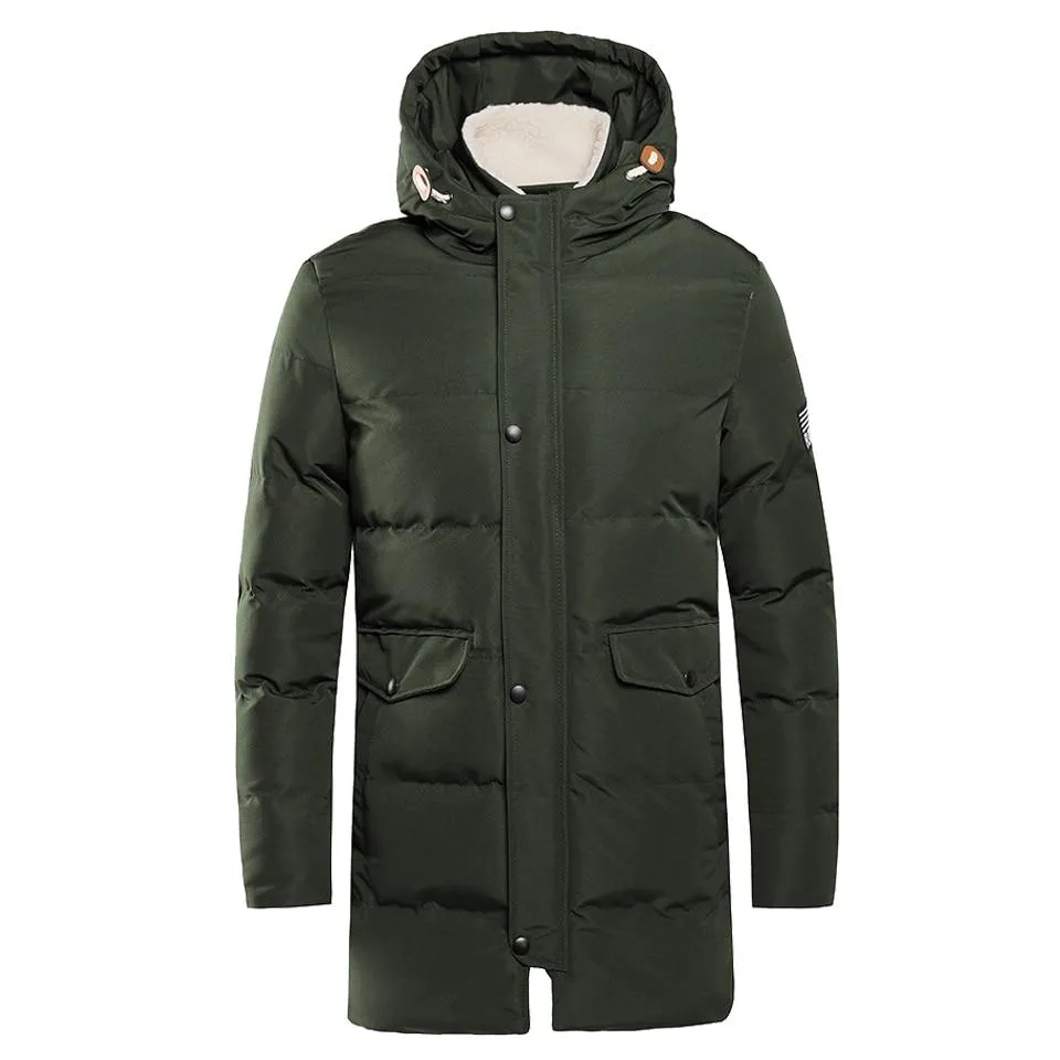 Luxury Hooded Long Winter Parka