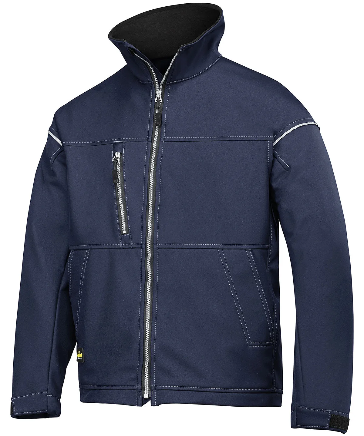 Navy - Profiling soft shell jacket (1211)