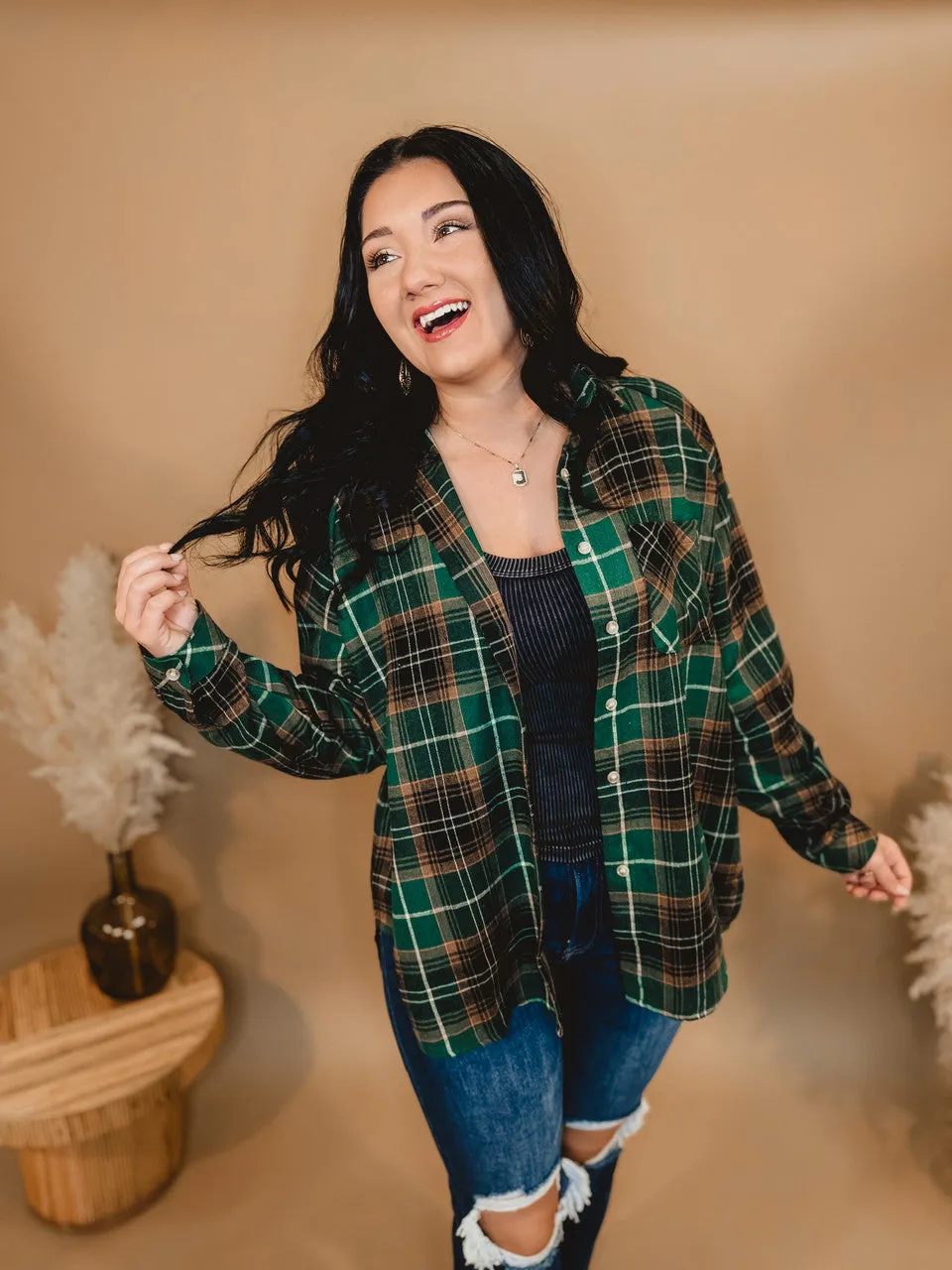 Not Your Dad's Flannel - Green