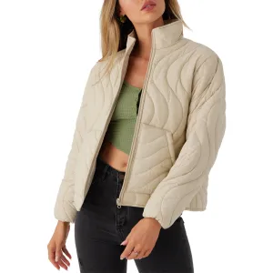 O'Neill Women's Eden Wave Quilted Zip Jacket