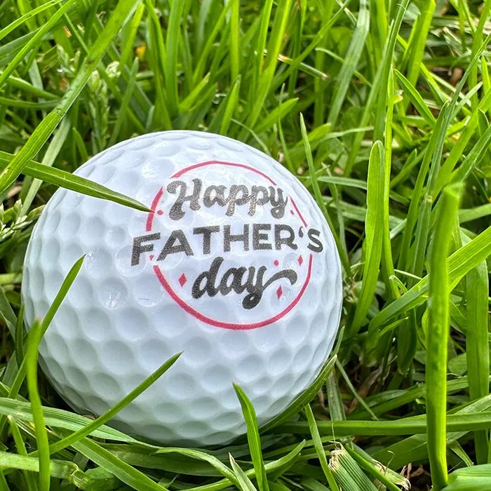 Personalised Fathers Day Golf Ball