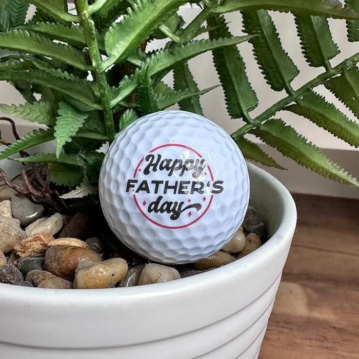 Personalised Fathers Day Golf Ball