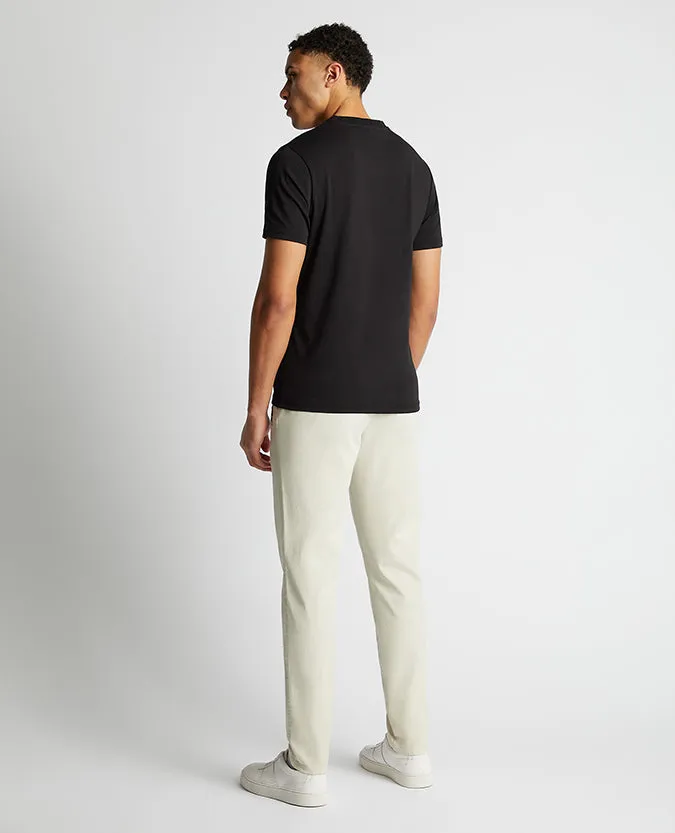 Relaxed Fit Crew Neck Tencel T-Shirt