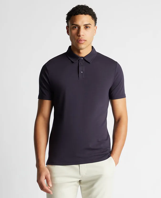 Relaxed Fit Tencel Polo