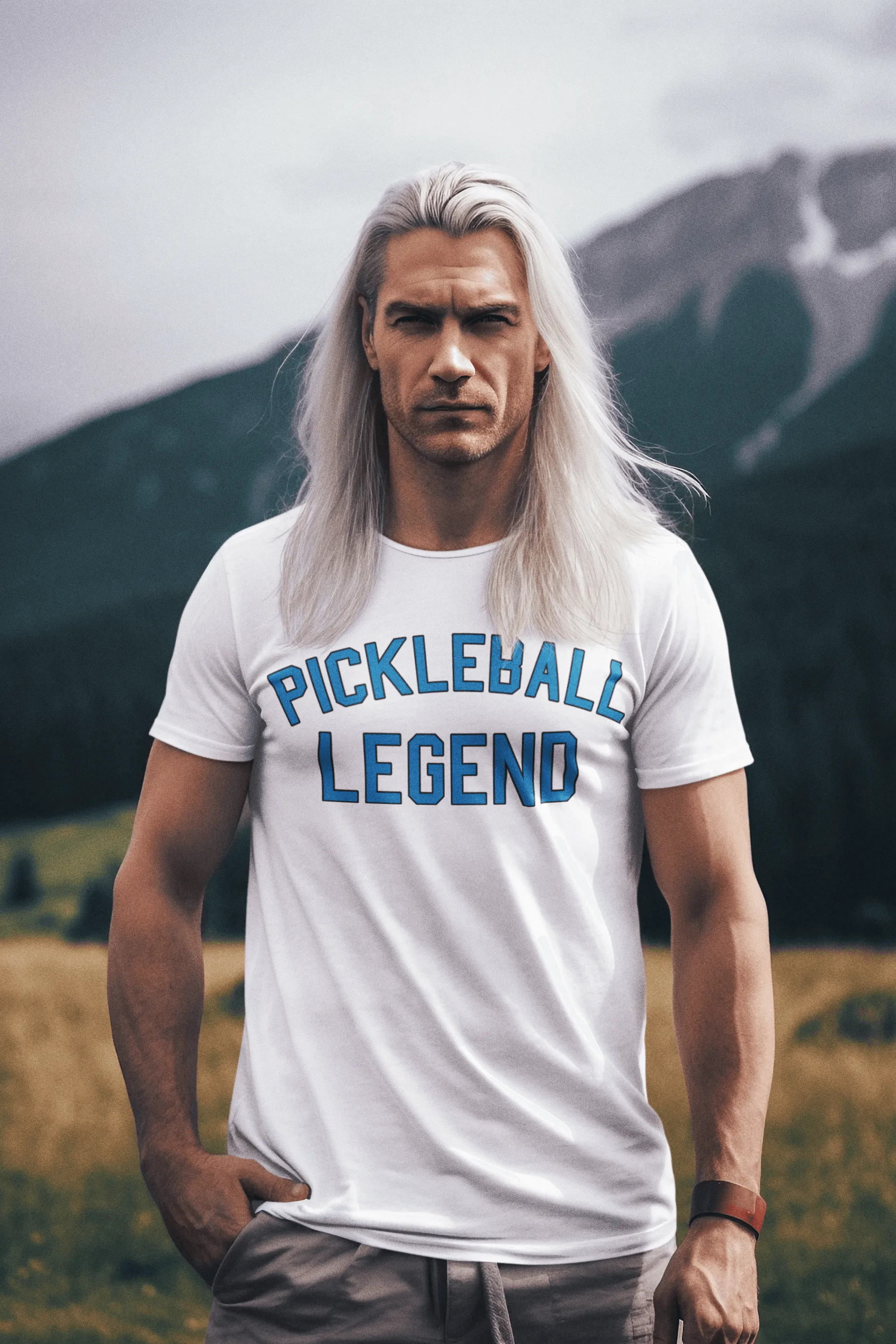 Sports T-shirt Pickleball Legend Short Sleeve Unisex T-Shirt