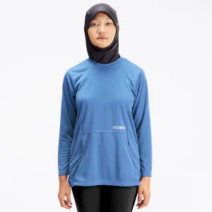 Ultimate Basic -  Arabella Top - Stone Blue