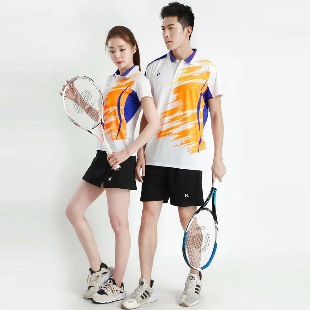 Women's Men's Sports Badminton wear shirts Table tennis game Shirts clothes Exercise Tennis Volleyball Handball Shirts