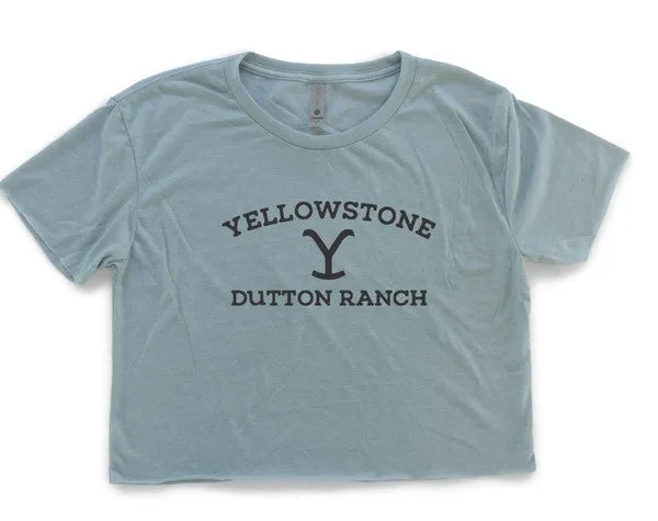 Yellowstone Dutton Ranch Cropped Tee *Online Only*